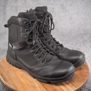 Danner Lookout Side-Zip 8" Tactical Boots Mens 12 D Black Waterproof